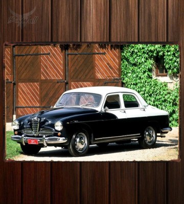 Металлическая табличка Alfa Romeo 1900 Super Berlina (1483)